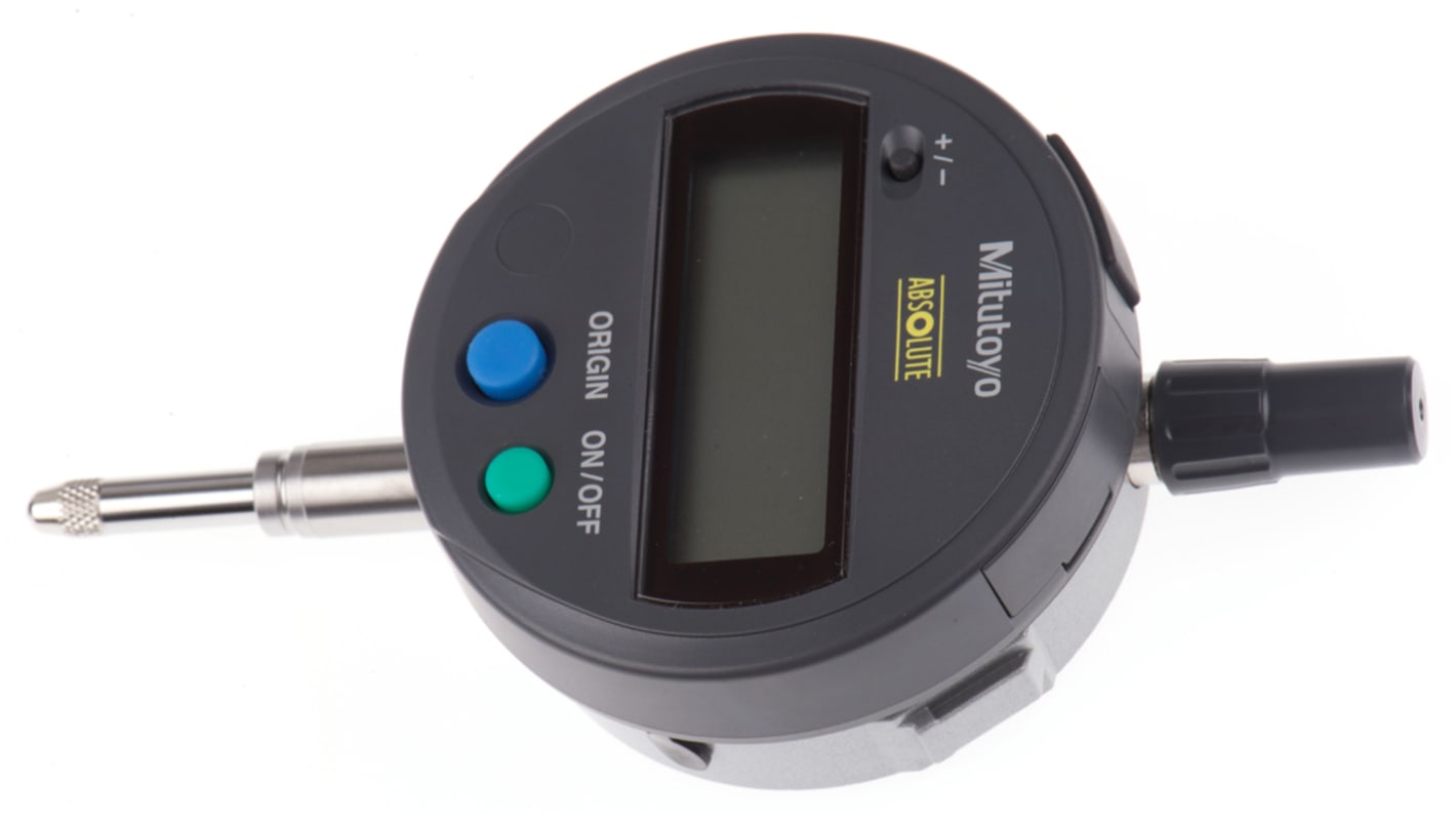 Mitutoyo 543-781BMetric Dial Indicator, 0 → 12.7 mm Measurement Range, 0.01 mm Resolution , 0.02 mm Accuracy