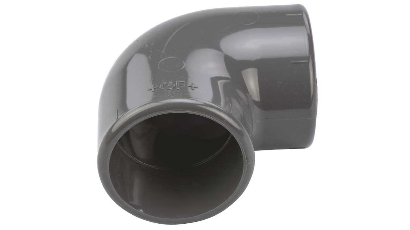 Georg Fischer 90° Elbow PVC Pipe Fitting, 2in