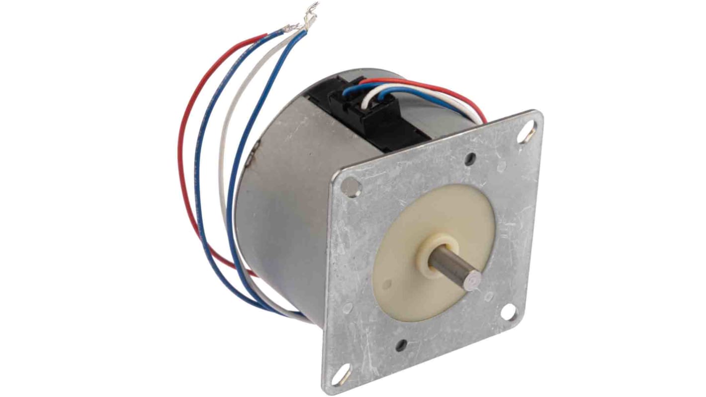 Crouzet 820000 Reversible Synchronous AC Motor, 2.65 W, 2 Phase, 24 Pole, 230 → 240 V