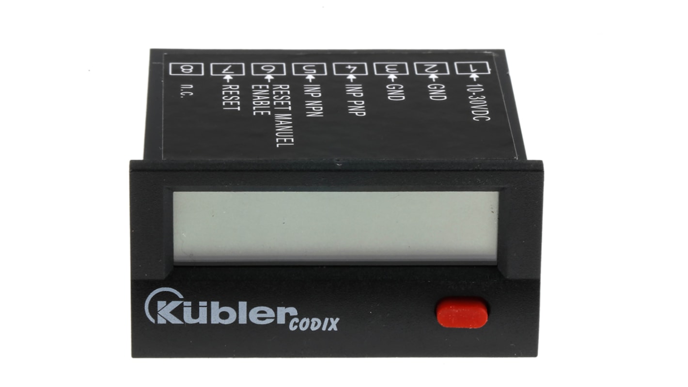 Kübler CODIX 141 Counter, 7 Digit, 10 → 30 V dc