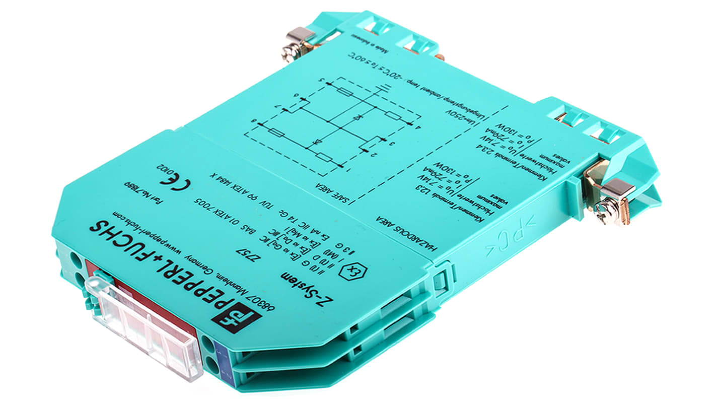 Pepperl + Fuchs 2 Channel Zener Barrier, ATEX