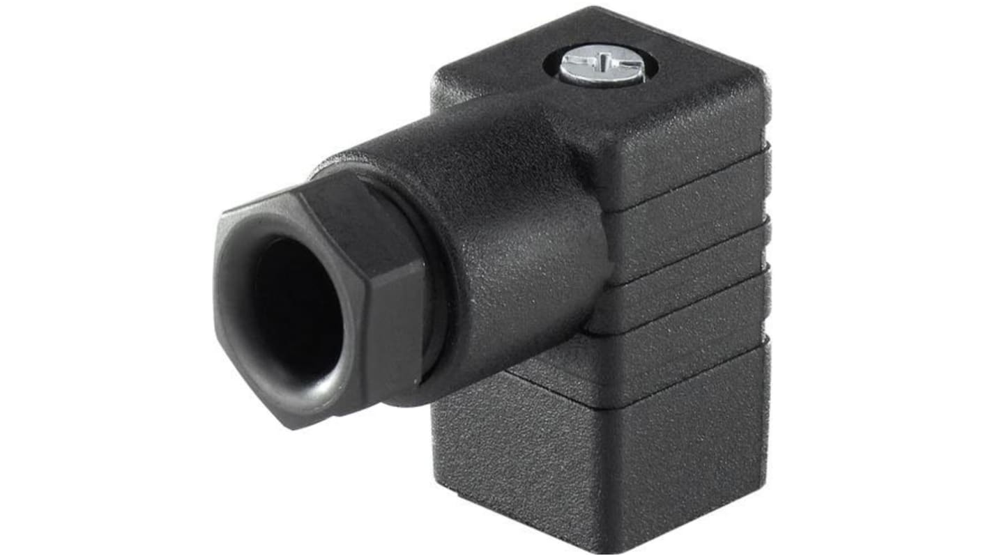 Burkert Solenoid Valve Cable Plug for use with 2516 Solenoid Valve