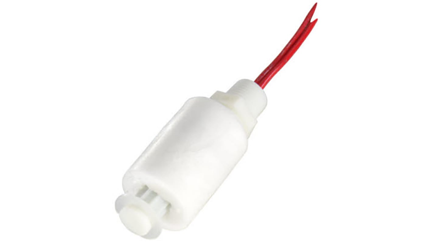 Gems Sensors LS-3 Series Vertical Nylon Float Switch, Float, 610mm Cable, SPST NO/NC