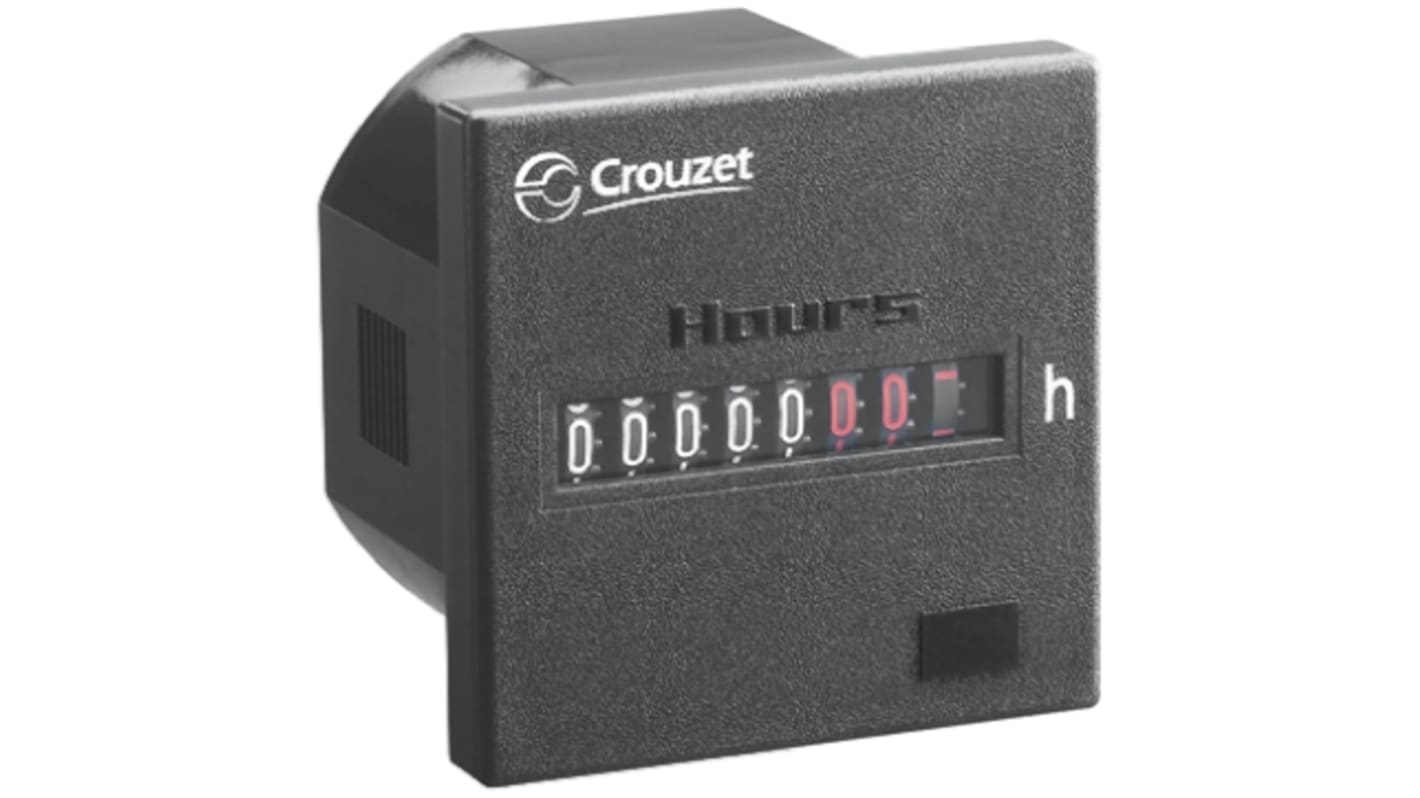 Crouzet CHM48 Counter, 7 Digit, 187 → 264 V ac