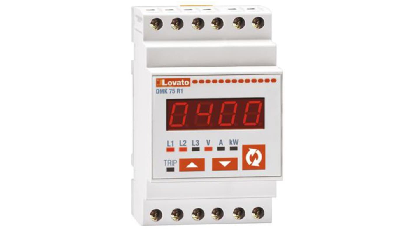 Lovato LED Digital Panel Multi-Function Meter for Current, Power, Voltage