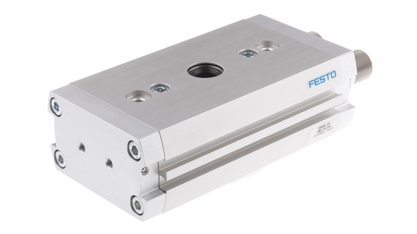 Festo DRRD Series 8 bar Double Action Pneumatic Rotary Actuator, 180° Rotary Angle