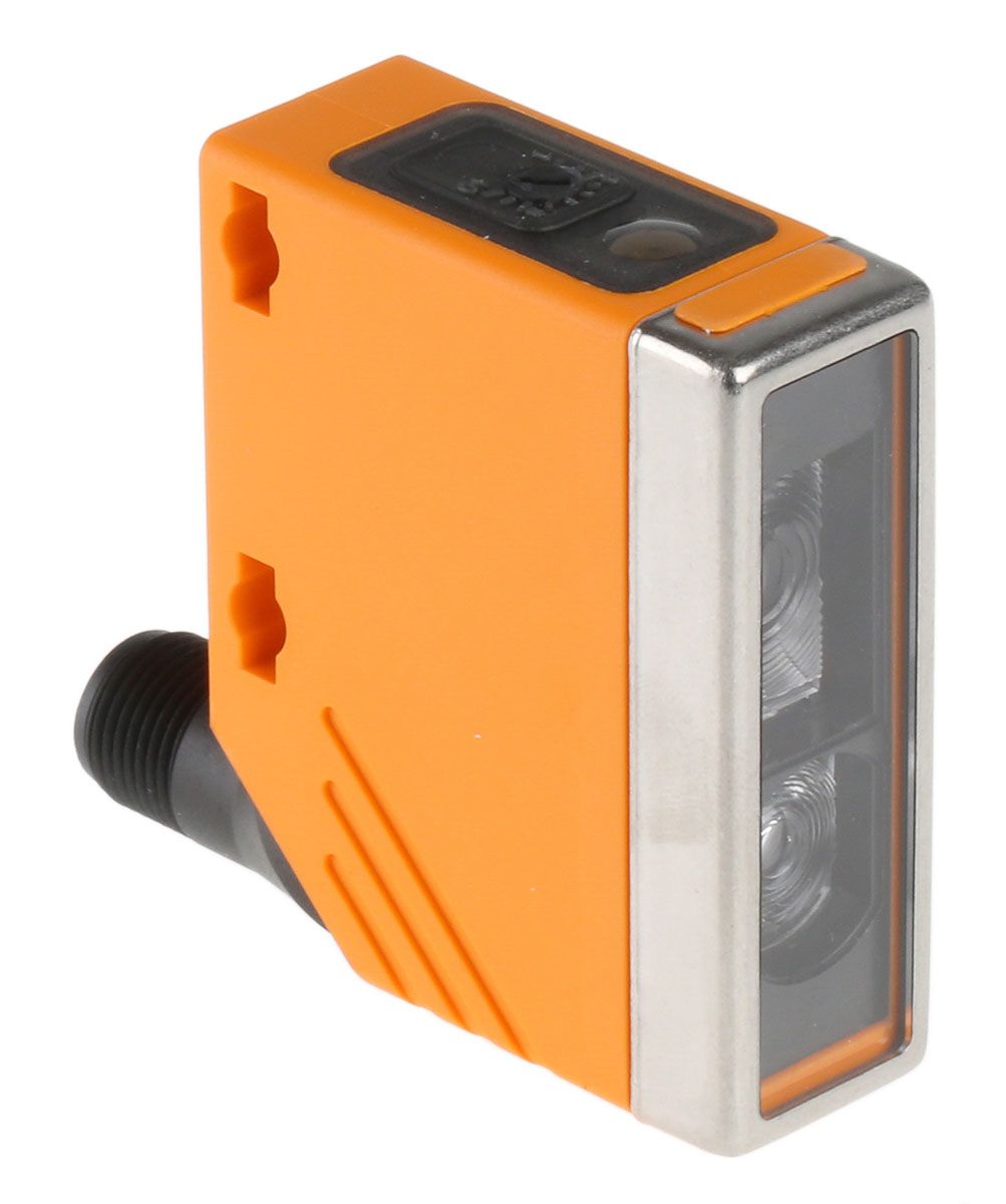 ifm electronic Diffuse Photoelectric Sensor, Block Sensor, 50 mm → 1.4 m Detection Range