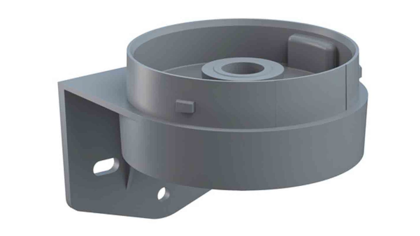 Werma IP66 Rated Grey Mounting Base