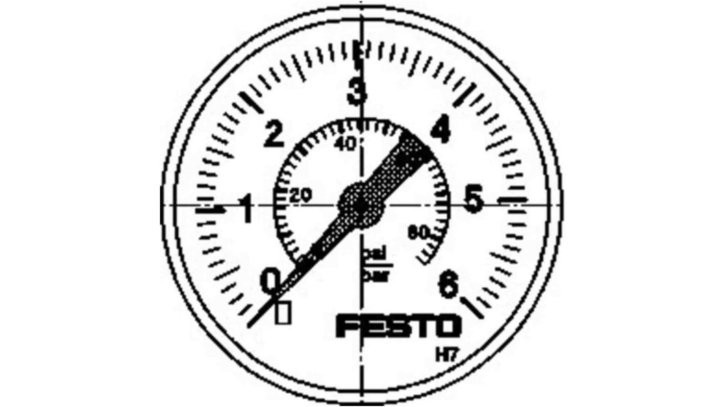Festo G 1/2 FRL, Manual Drain, 5μm Filtration Size