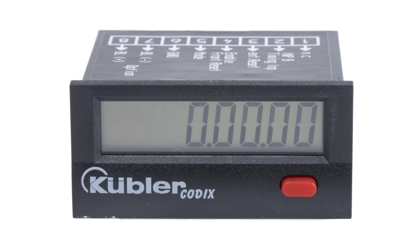 Kubler CODIX 135 Counter, 8 Digit, 4 → 30 V dc