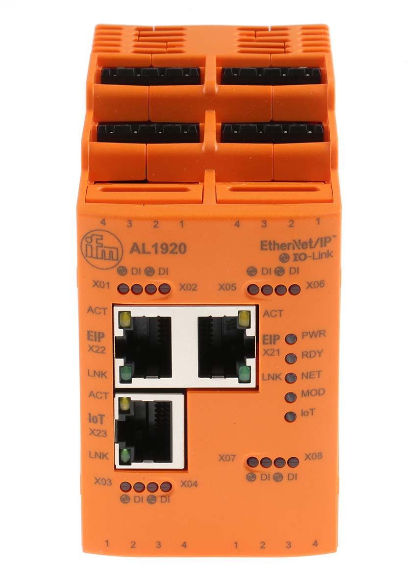 ifm electronic AL Series Sensor Box, M12, 8 port