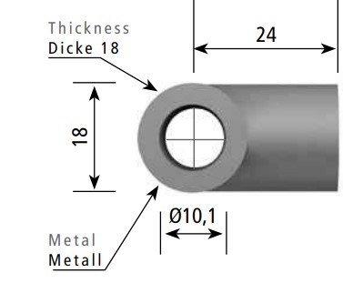  Eyelet M6 K1/D1