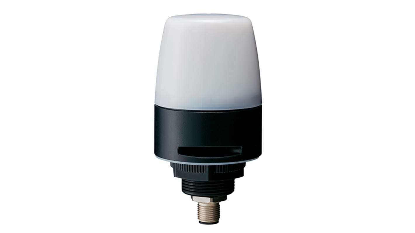 Patlite NE-I Series IO-Link Signal Beacon with Buzzer, 24 V dc, IP65, Bracket Mount, 88 (Typ.)dB at 1 Metre