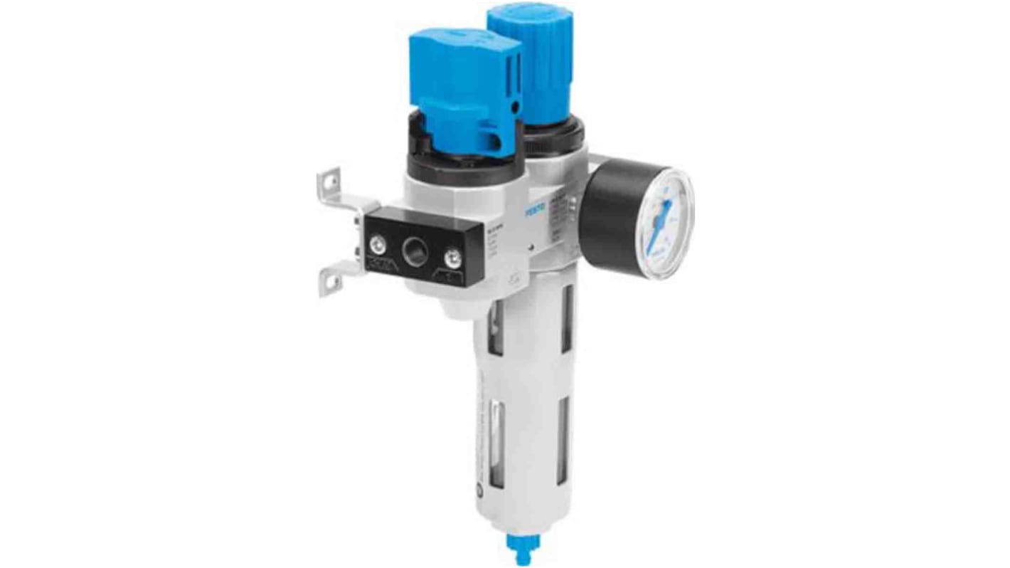 Festo G 1/8 FRL, Automatic Drain, 40μm Filtration Size