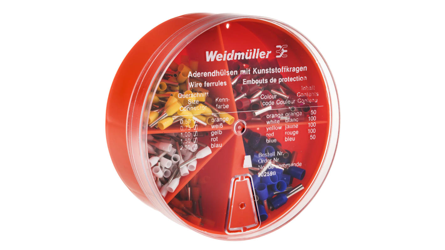 Weidmuller German Colour Coded Bootlace Ferrule Crimp terminal Kit