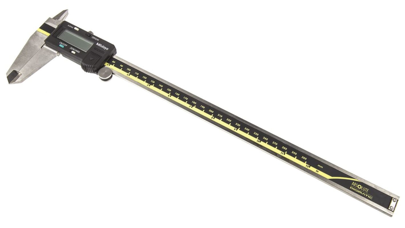 Mitutoyo 300mm Digital Caliper 0.01 mm Resolution, Metric & Imperial
