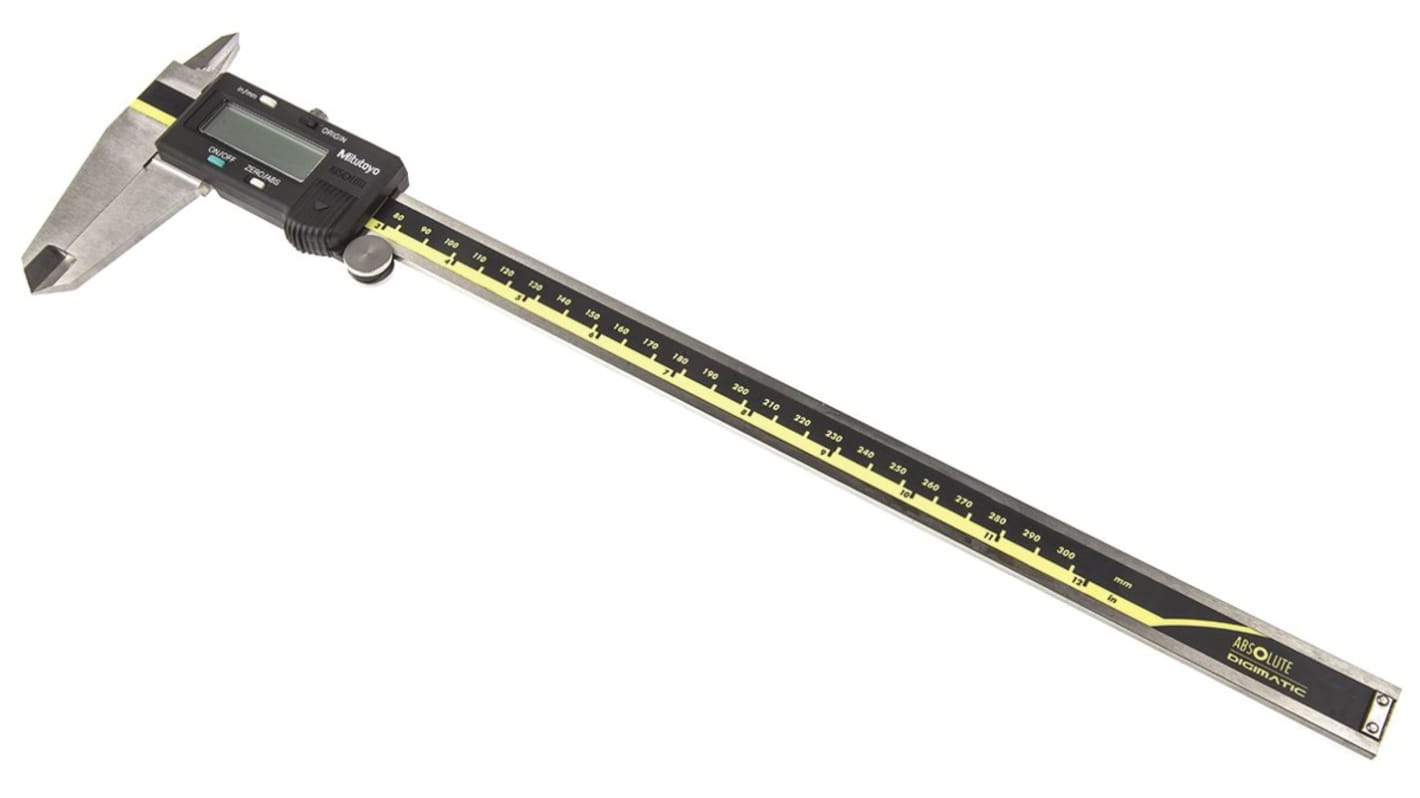 Mitutoyo 300mm Digital Caliper 0.01 mm Resolution, Metric & Imperial