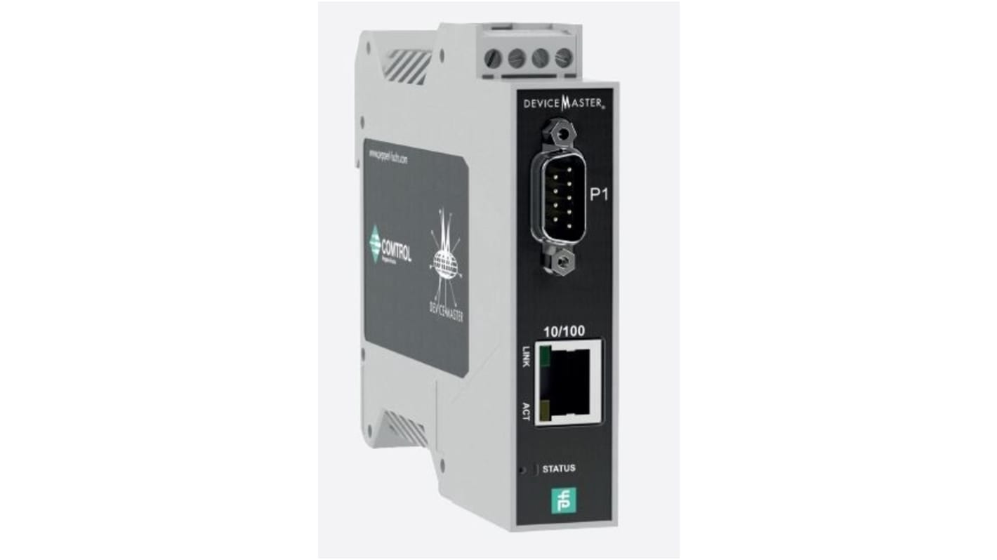Pepperl + Fuchs Serial Device Server, 1 Ethernet Port, 1 Serial Port, RS232, RS422, RS485 Interface, 230kbit/s Baud Rate