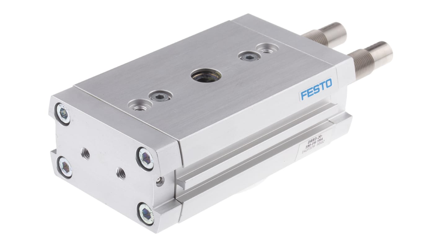 Festo -, DRRD Series 10 bar Double Action Pneumatic Rotary Actuator, 180° Rotary Angle