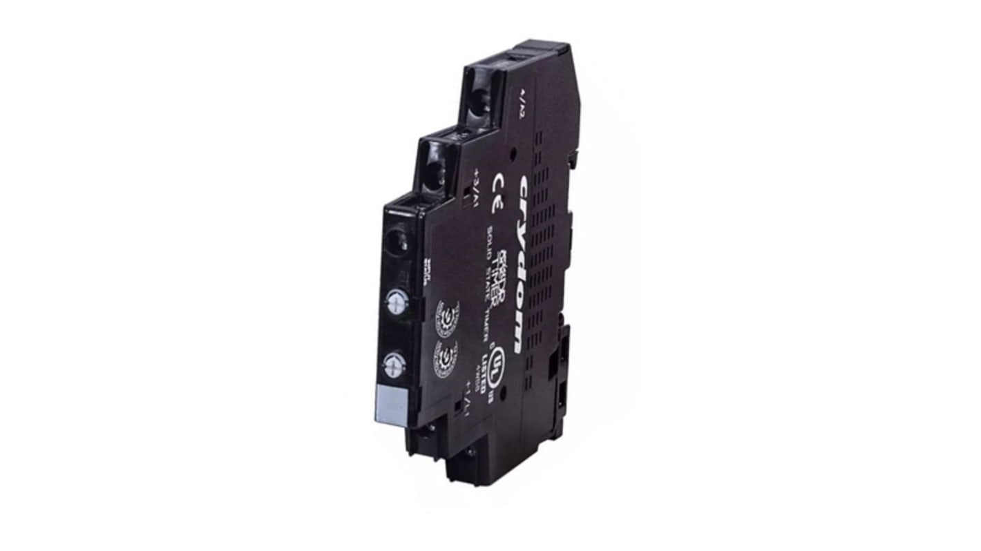 Sensata / Crydom DIN Rail  Single Function Timer Relay, 12 → 24V ac/dc, SPST, 0.1 s → 100h