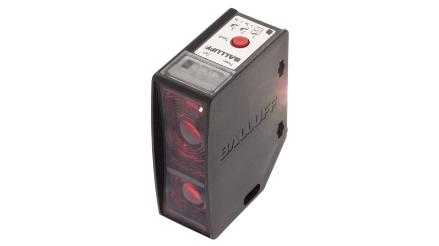 BALLUFF Diffuse Photoelectric Sensor, Block Sensor, 1mm → 3.5 m Detection Range IO-LINK