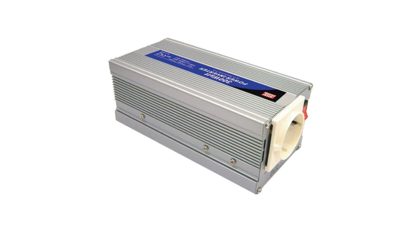 Mean Well Modified Sine Wave 300W Power Inverter, 24V dc Input, 230V ac Output