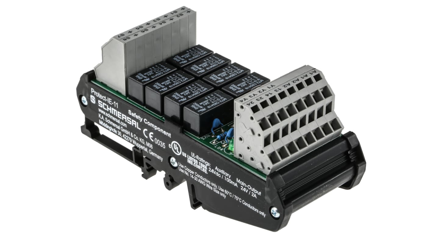 Schmersal PROTECT-IE Output Module, , 0 Inputs, 6 Outputs, 24 V dc