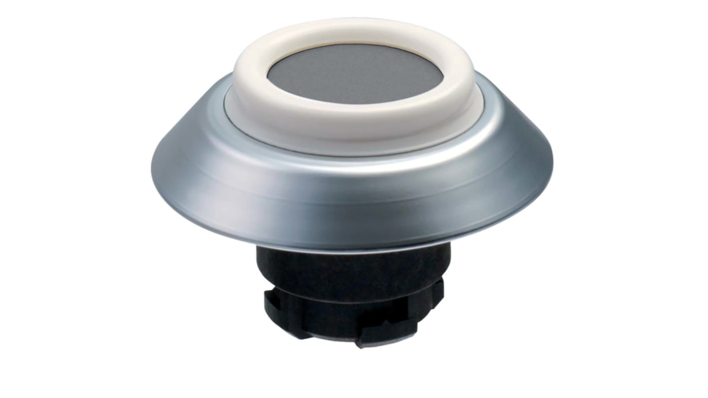 KA Schmersal NDTGR Series Grey Illuminated Push Button, Momentary Actuation, 22.3mm Cutout