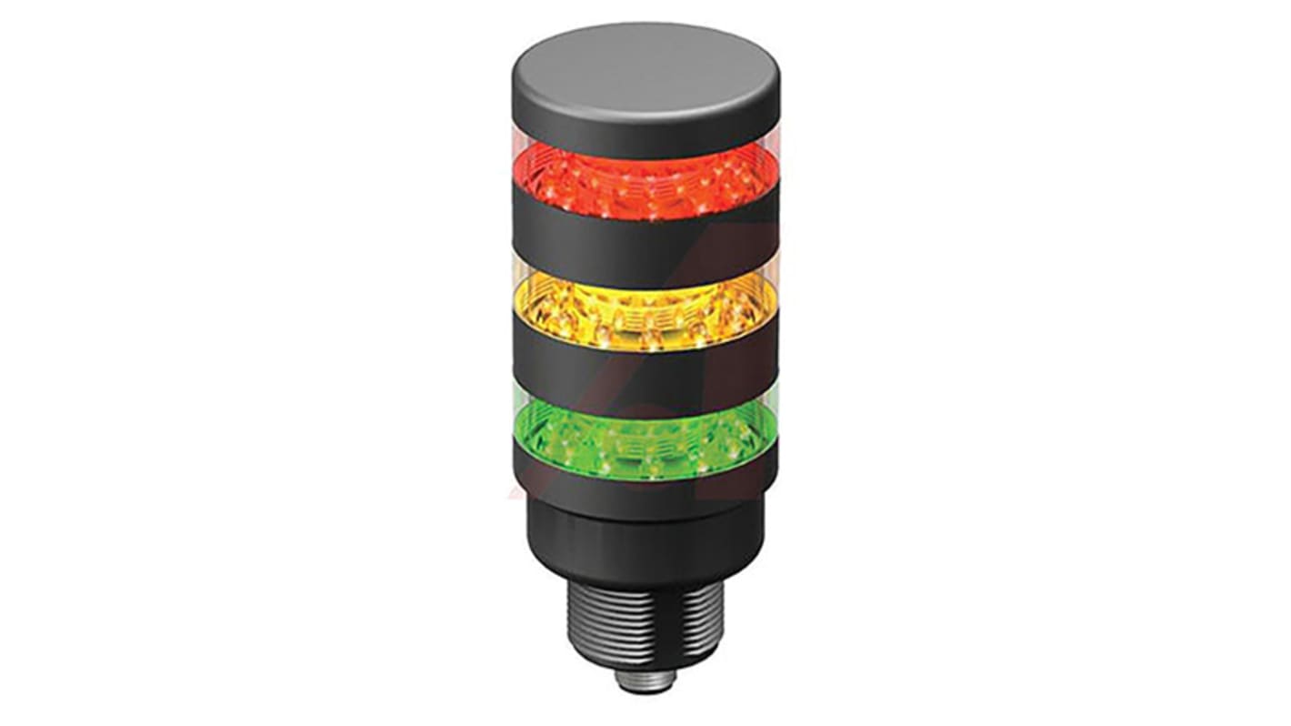 Banner TL50BL Series Red/Green/Yellow Signal Tower, 3 Lights, 12 → 30 V dc, Versatile Mount