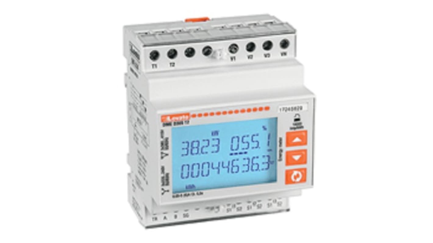 Lovato 3 Phase LCD Energy Meter, Type Electronic