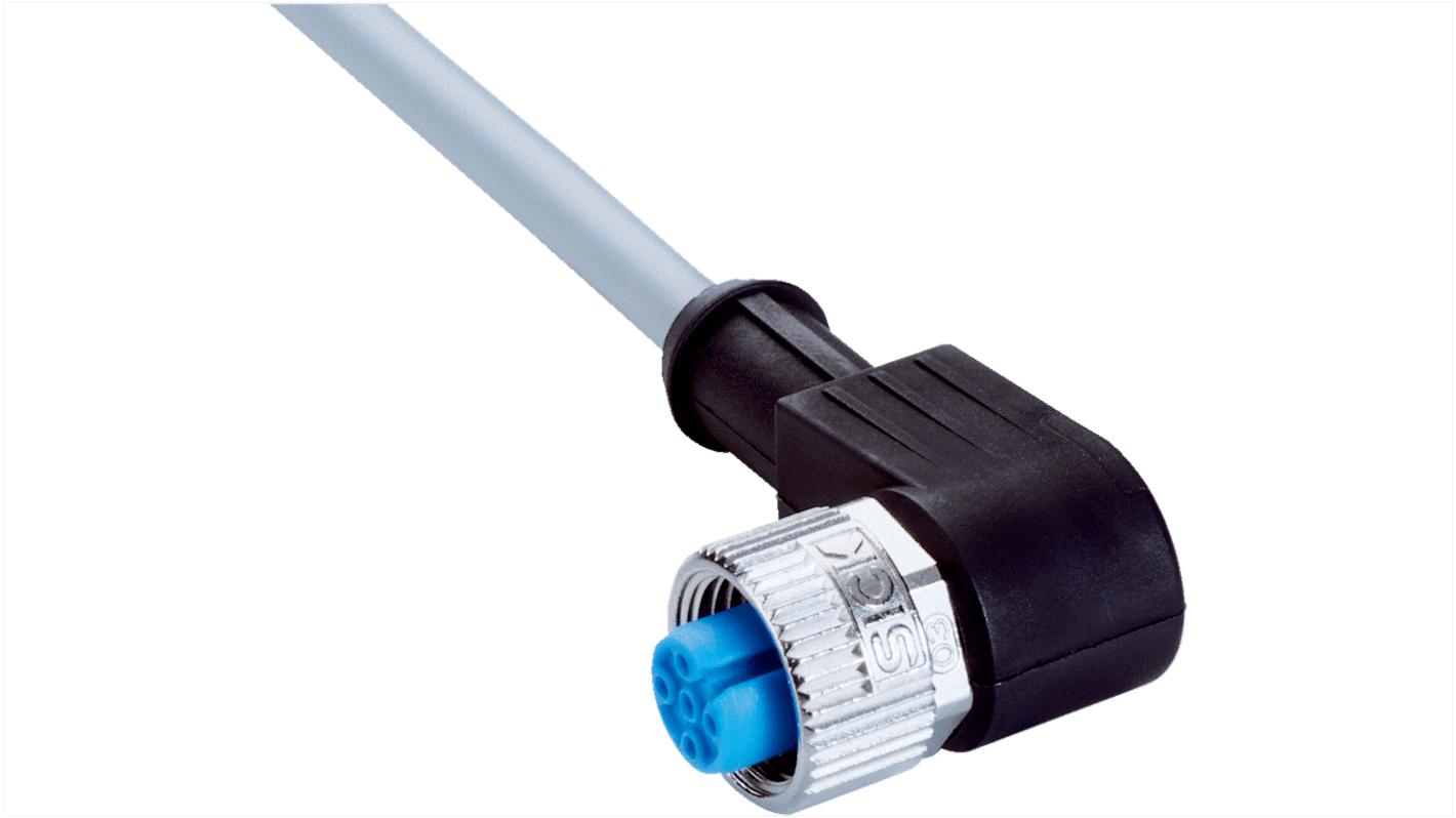 Female 4 way M12 to Unterminated Sensor Actuator Cable, 10m