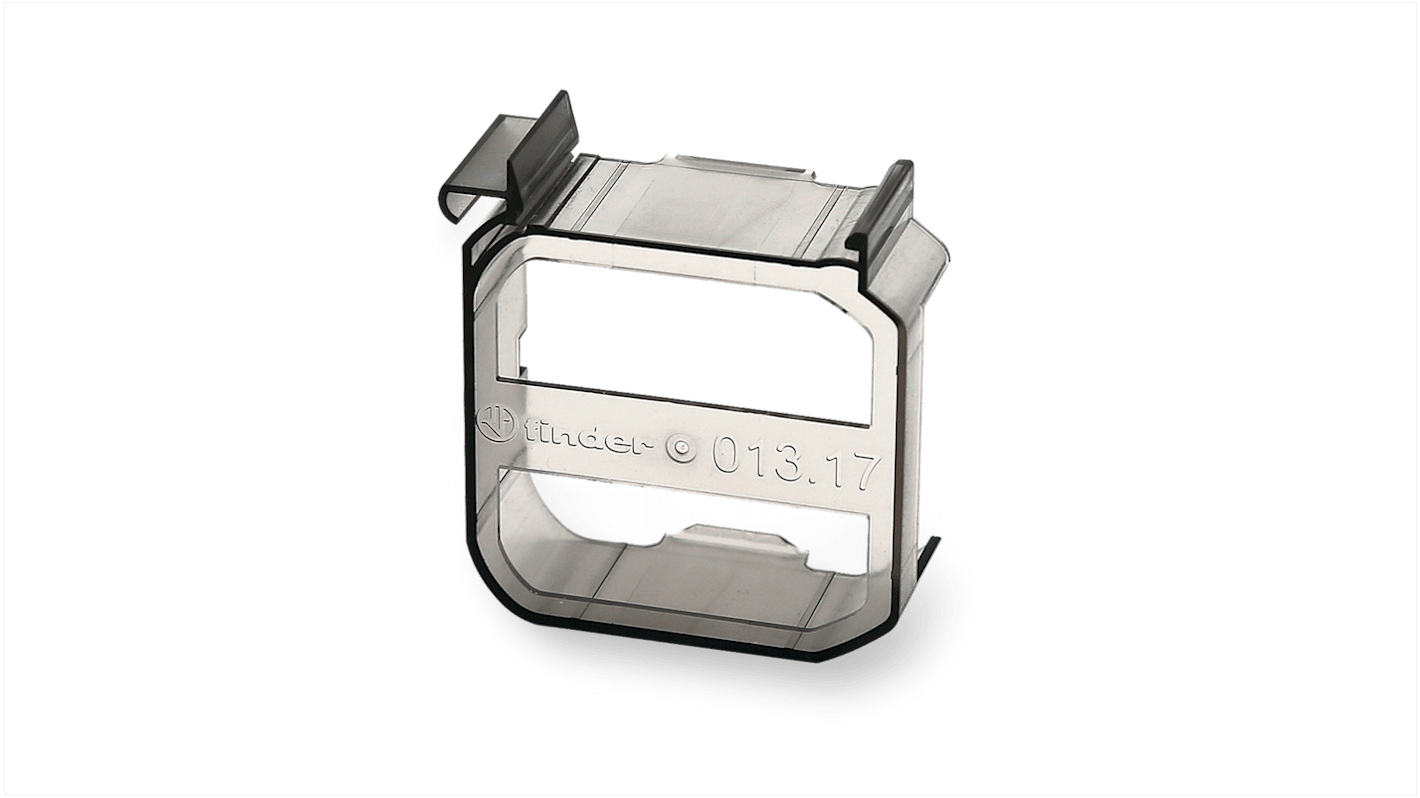 Finder DIN Rail Adapter for 13.21, 13.22, 13.S2 Electronic Relay, 013.17