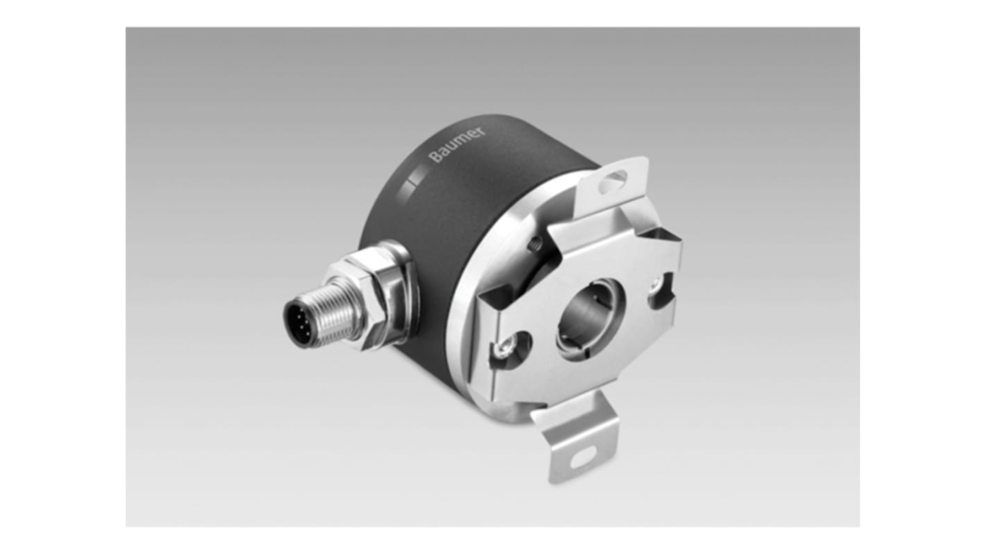 Baumer EAM580 Series Magnetic Absolute Encoder, Hollow Type, 12mm Shaft