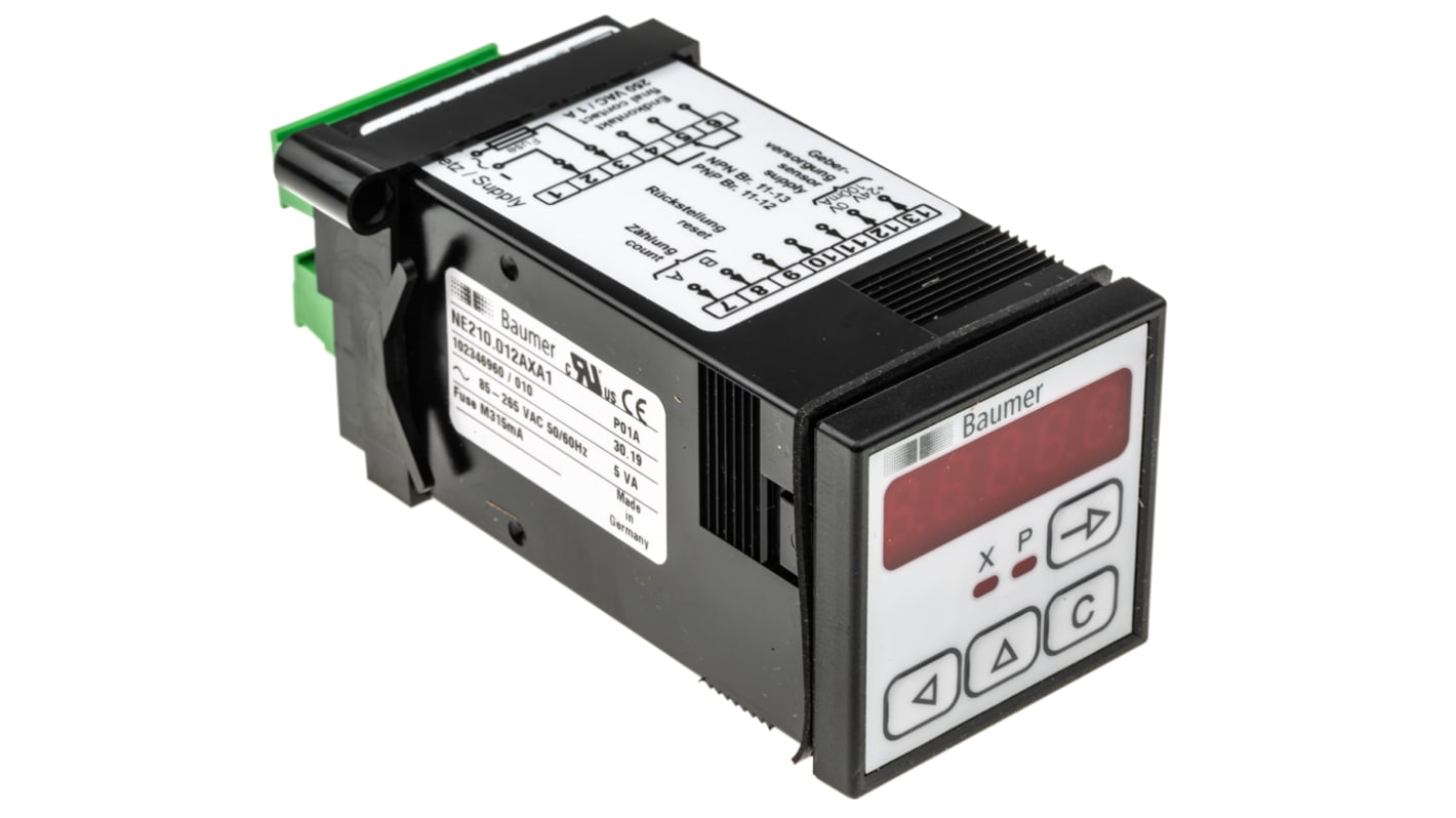 Baumer NE210 Counter, 5 Digit, 10kHz, 115 → 230 V ac