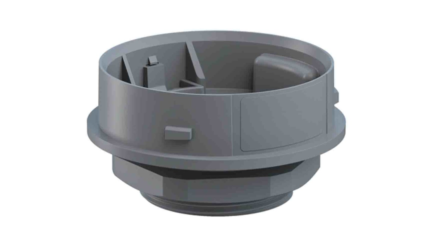 Werma IP66 Rated Grey Mounting Base