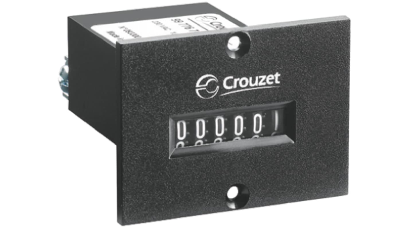 Crouzet CIM36 Counter, 6 Digit, 110 V dc