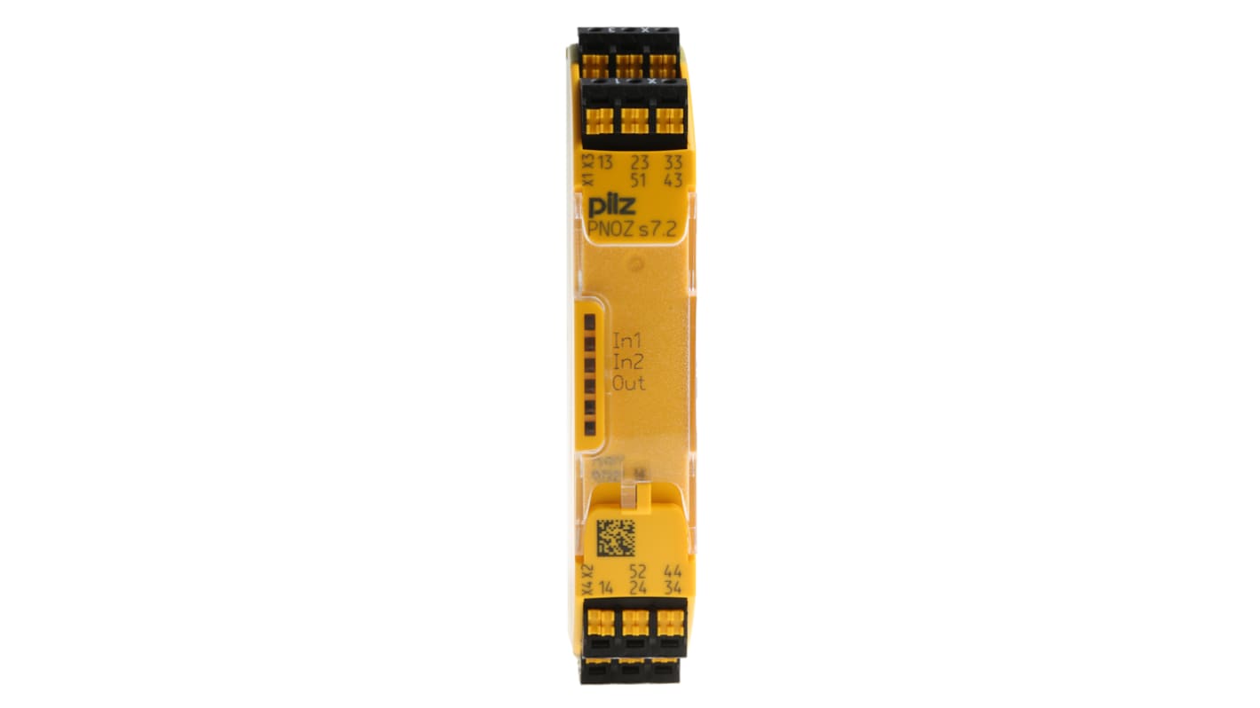 Pilz Dual-Channel Expansion Module Safety Relay, 24V dc, 4 Safety Contact(s)
