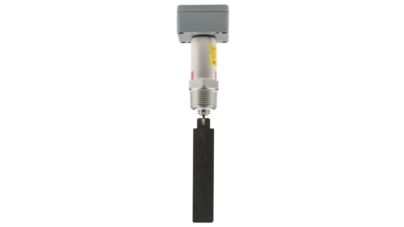 Gems Sensors FS-550E Series Paddle Flow Sensor for Liquid, 15 L/min Min, 125 L/min Max