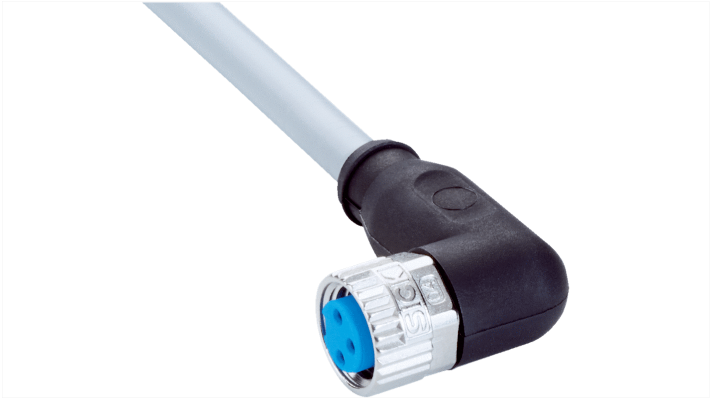 Female 3 way M8 to Unterminated Sensor Actuator Cable, 10m