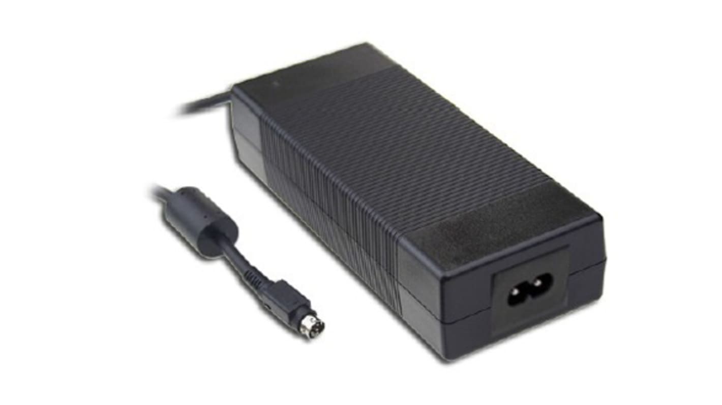 Mean Well 180W Power Brick AC/DC Adapter 12V dc Output, 0 → 15A Output