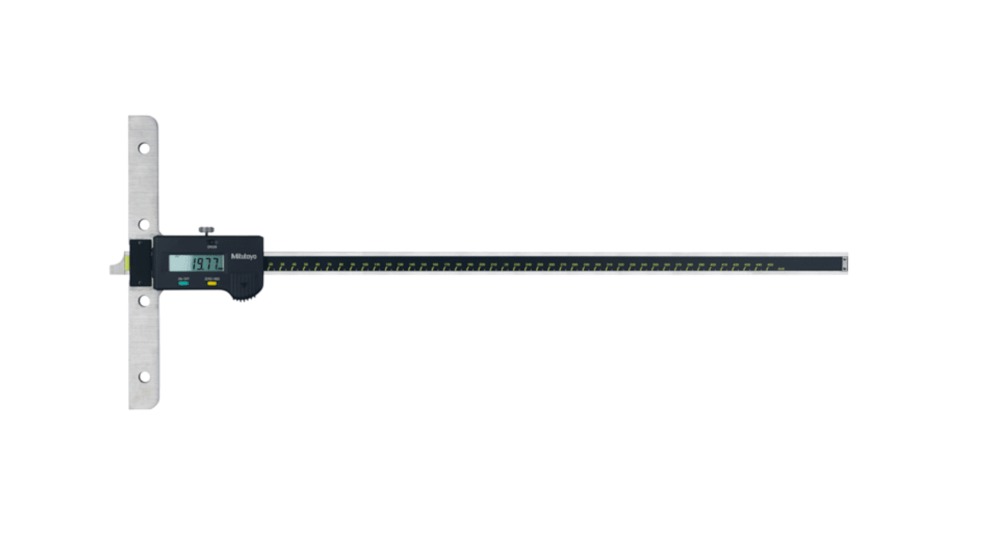 Mitutoyo 571-206-10 750mm Metric Depth Gauge Micrometer, 1530g