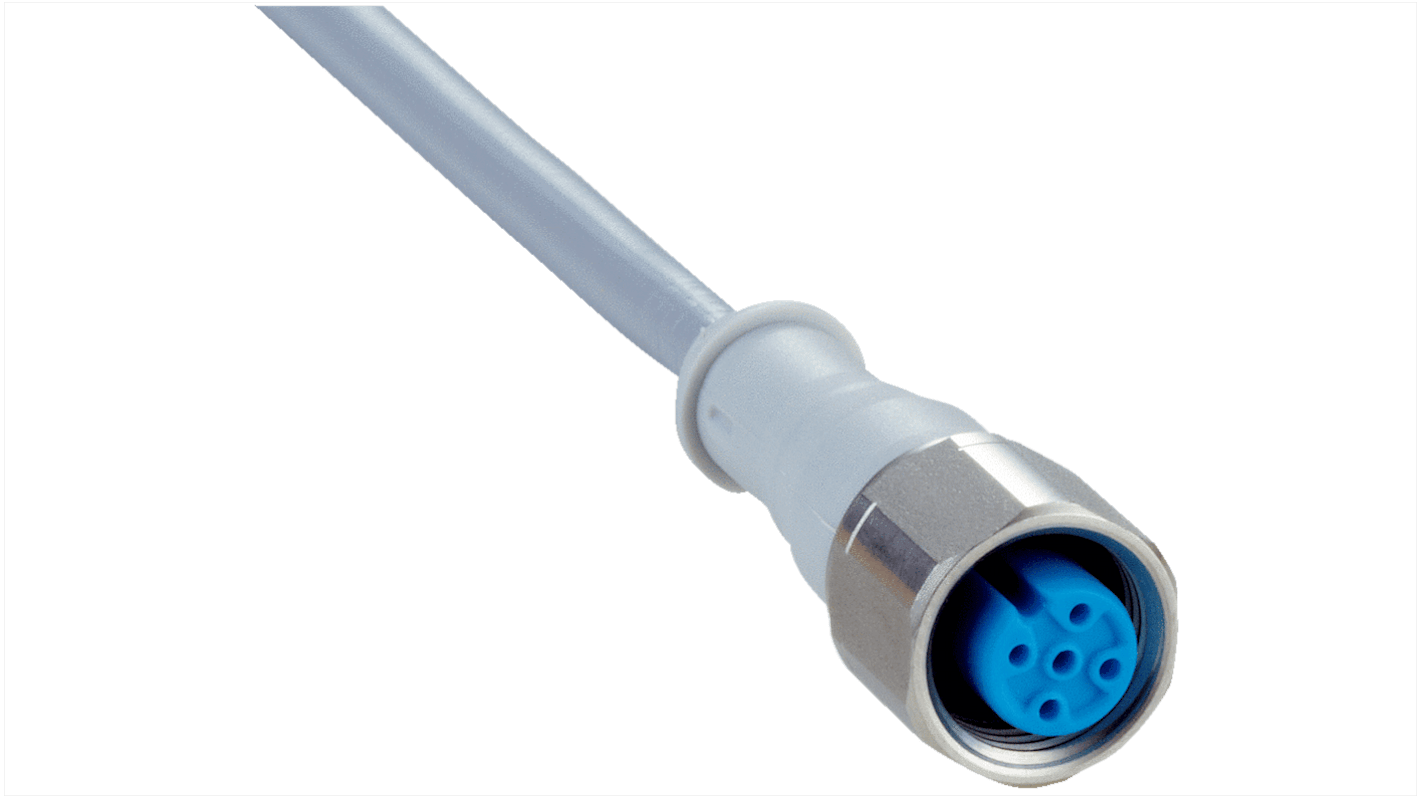 Female 4 way M12 to Unterminated Sensor Actuator Cable, 10m