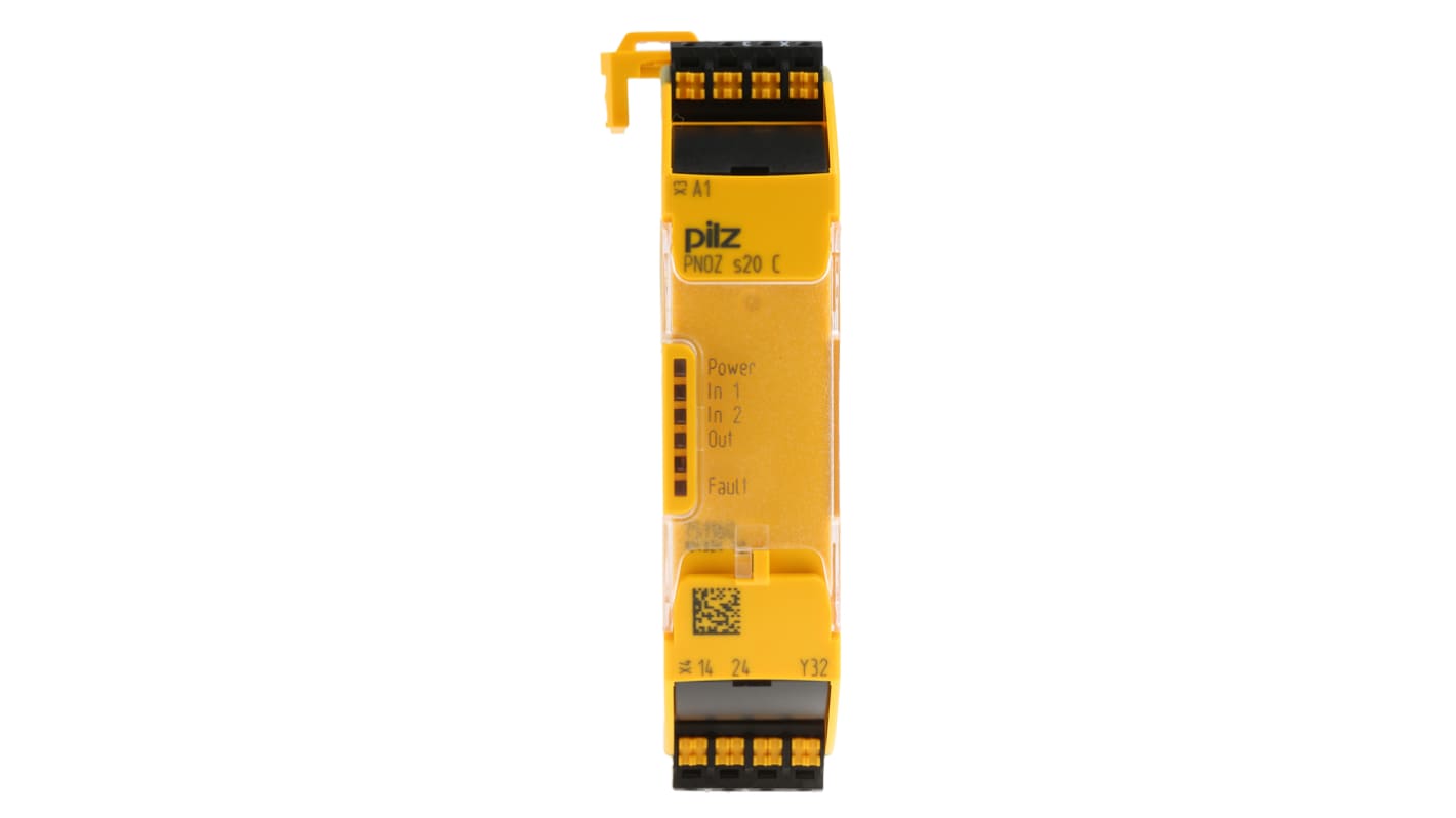 Pilz Dual-Channel Expansion Module Safety Relay, 24V dc