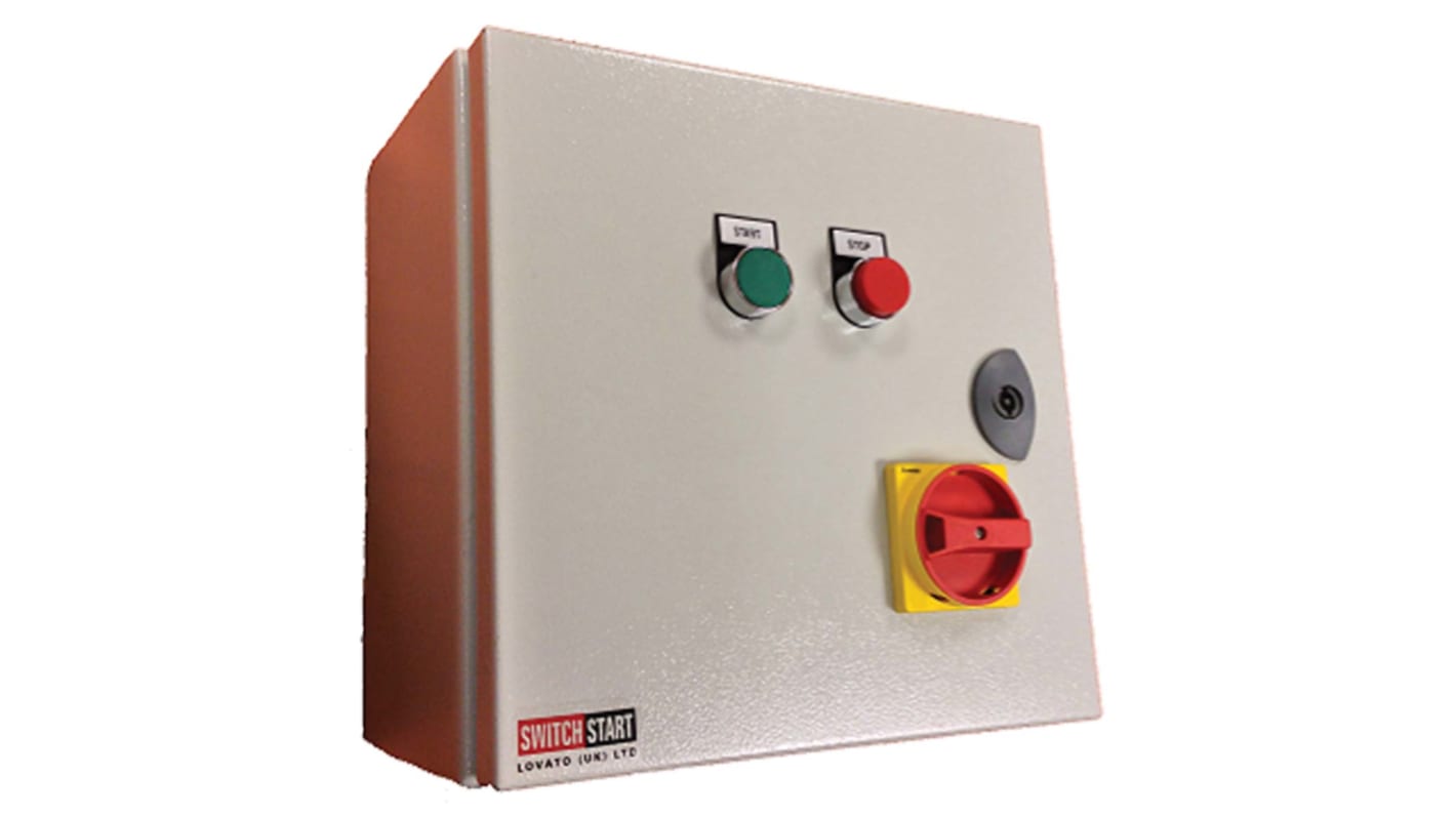 Lovato 11 kW Star Delta Starter, 400 V ac, 3 Phase, IP65