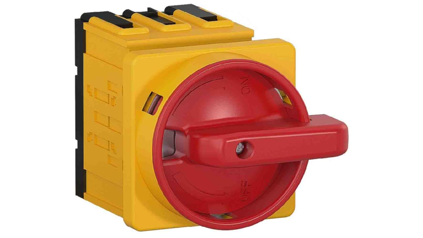 WEG 3P Pole Panel Mount Isolator Switch - 80A Maximum Current, 31kW Power Rating, IP20