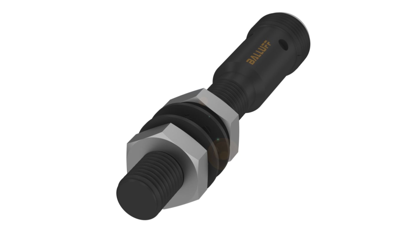 BALLUFF BES Series Inductive Barrel-Style Inductive Proximity Sensor, M8 x 1, 2mm Detection, PNP Output, 10 → 30