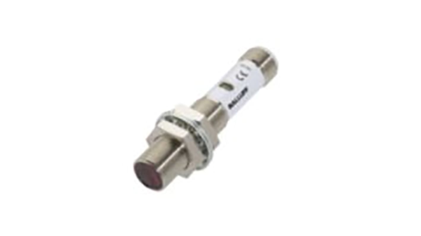 BALLUFF Light Intensity Sensors 1 → 200 mm, Red LED, PNP, 100 mA, 10 → 30 V dc, IP67