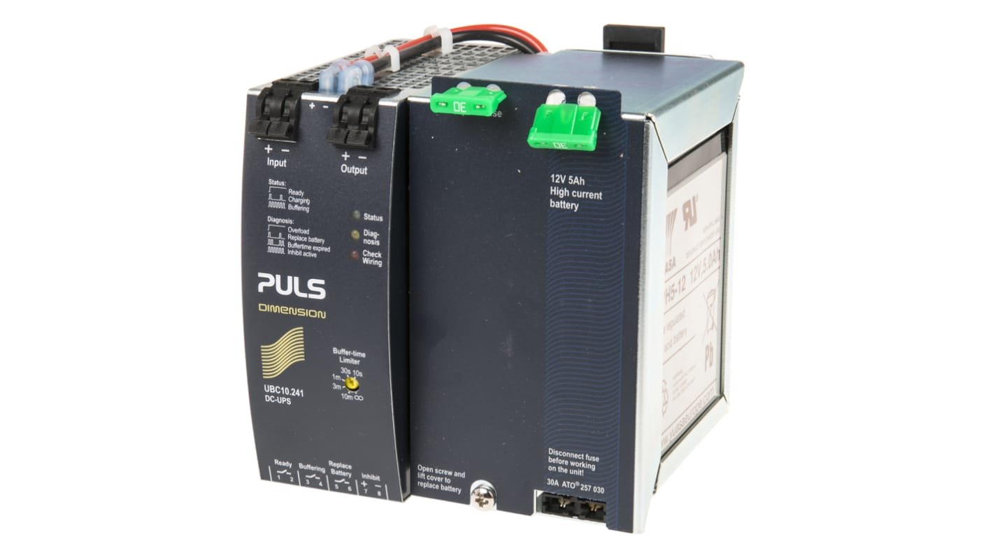 PULS 24 → 28V Input DIN Rail Uninterruptible Power Supply