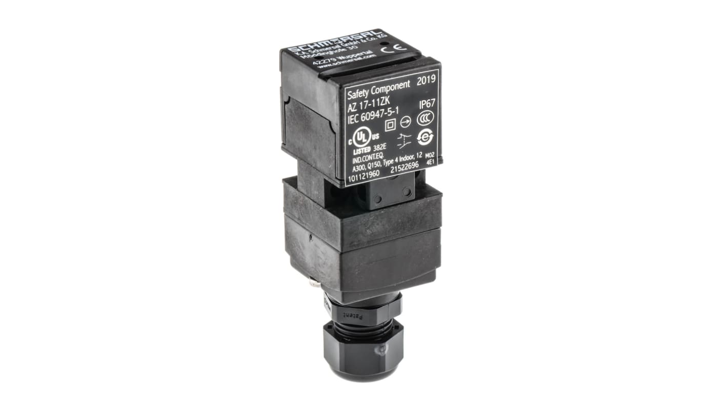 Schmersal AZ17 Safety Interlock Switch, 1NC/1NO, Keyed , Glass Fibre Reinforced Thermoplastic
