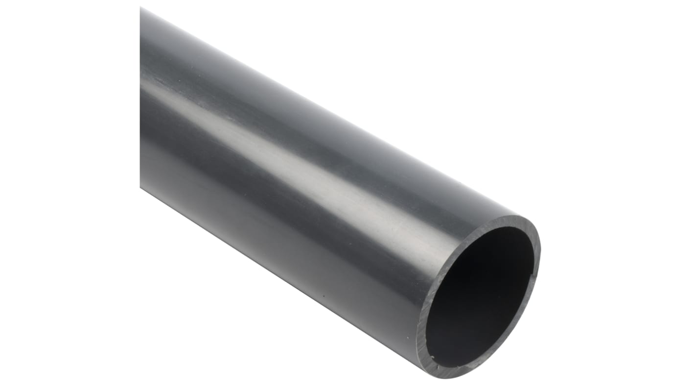 Georg Fischer PVC Pipe, 2m long x 76.2mm OD, 6.6mm Wall Thickness